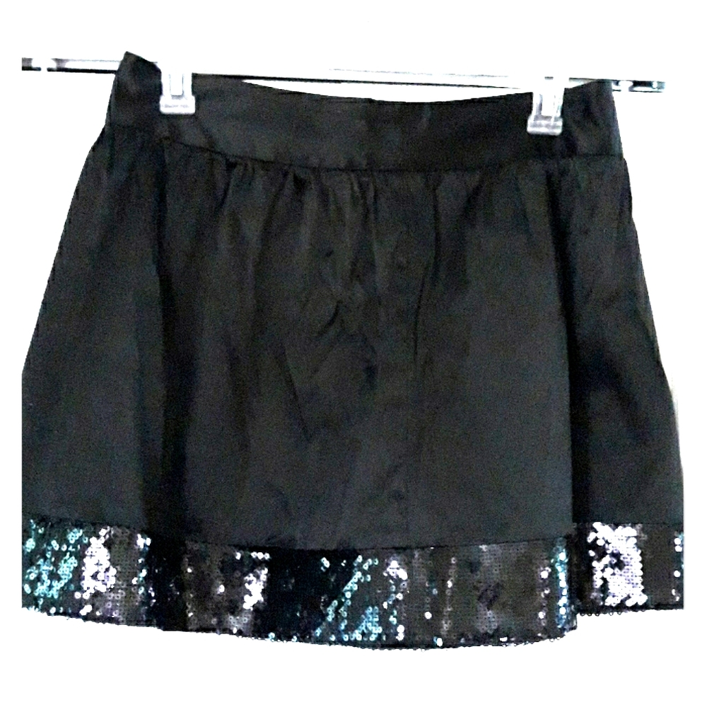 Black Skirt with Sequins